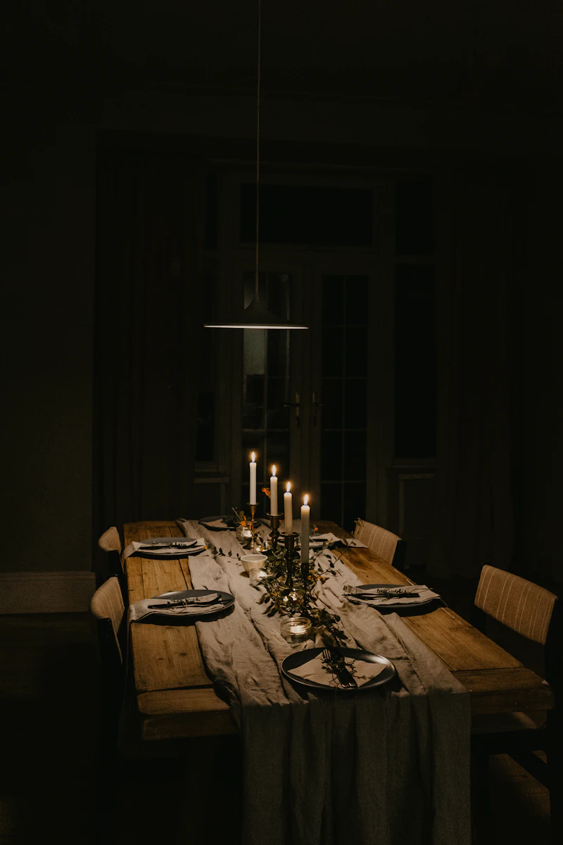 Private Dinner Setup (At Home)