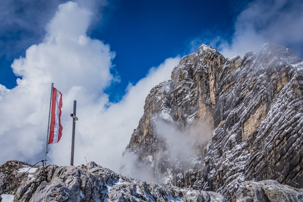 white and brown mountain under blue sky during daytime