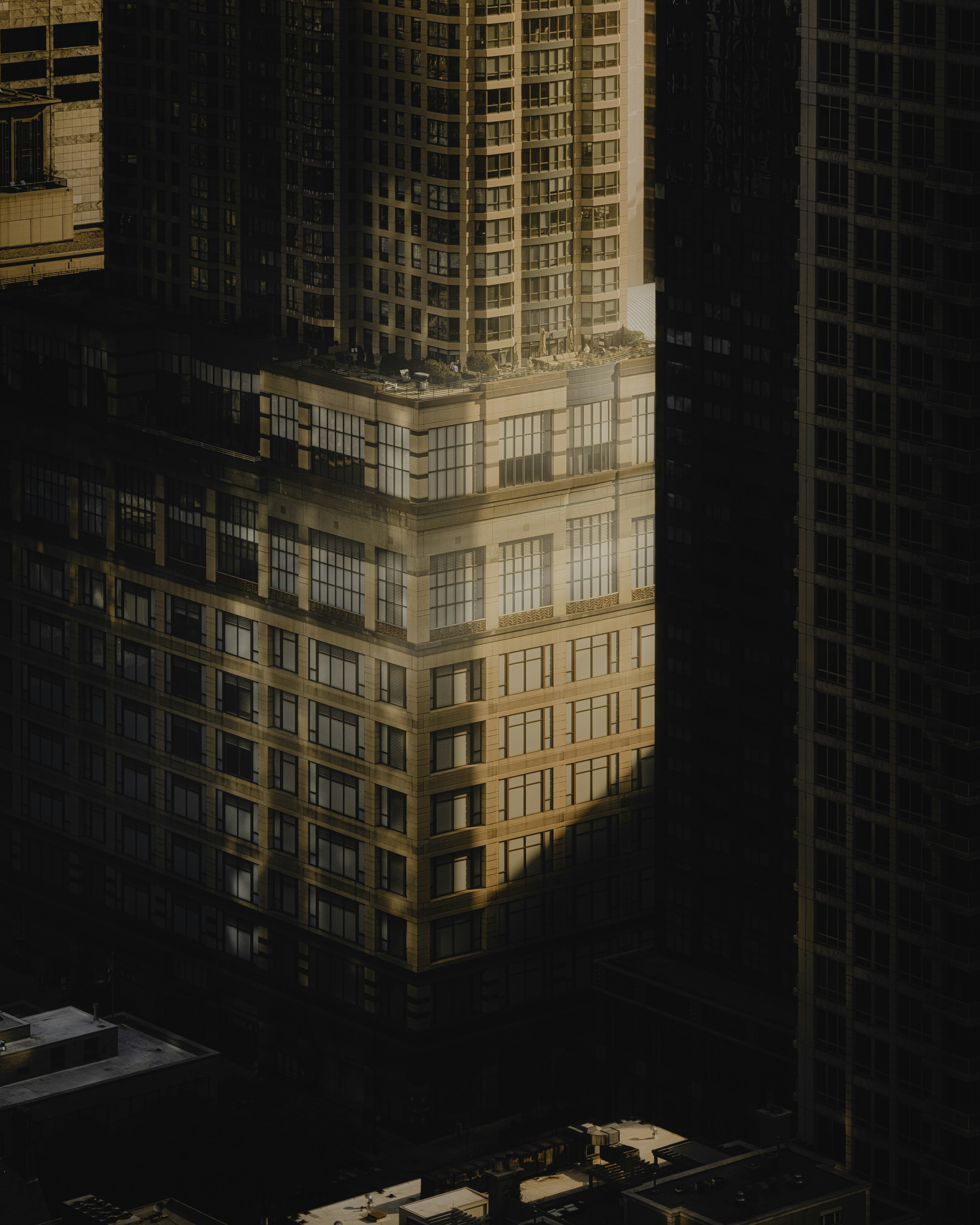 brown-concrete-building-during-night-time