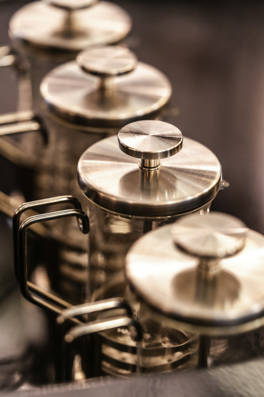 stainless steel kettle on stove