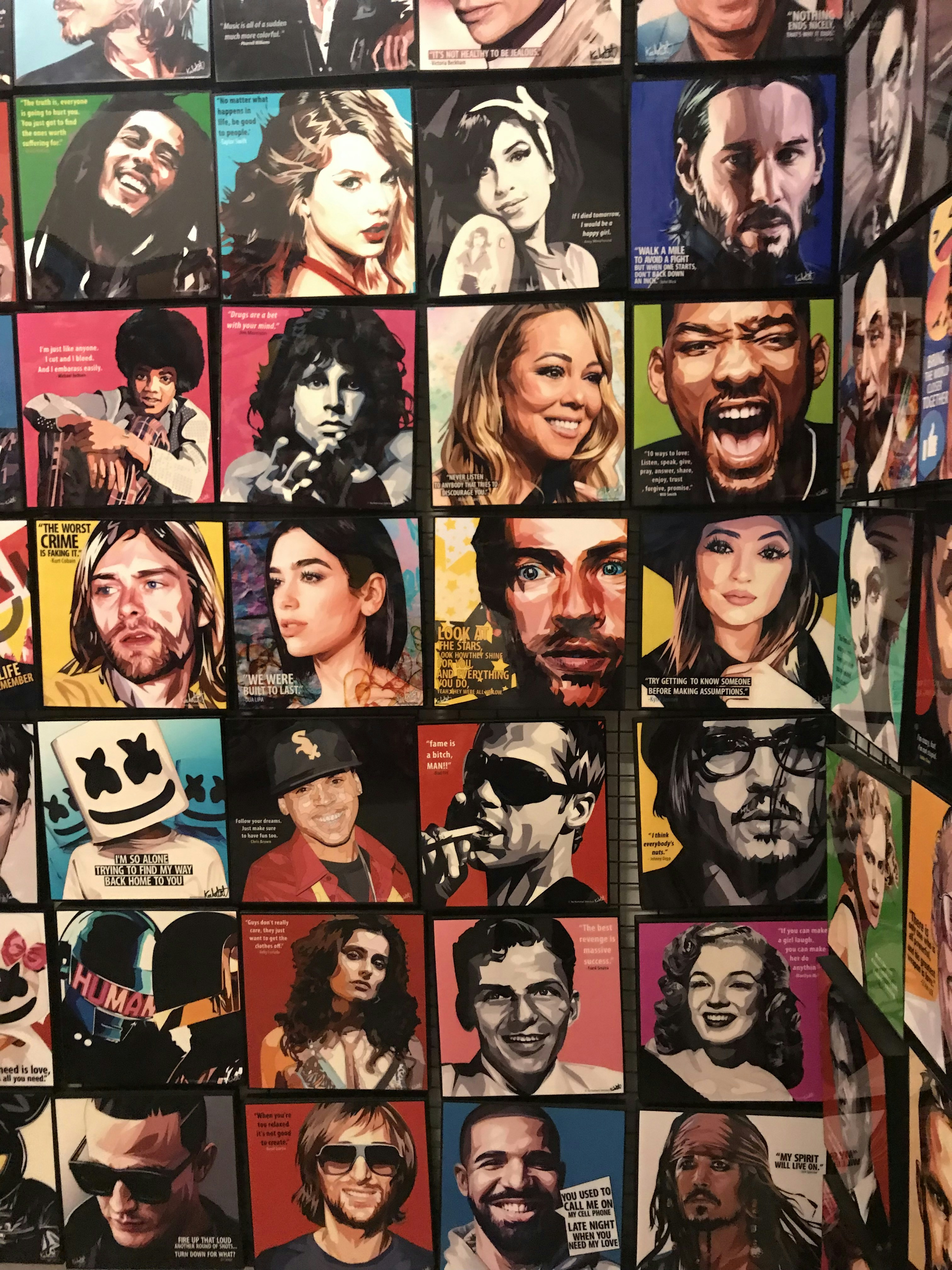 Exploring the Unique World of Online Celebrity Portrait Art Galleries