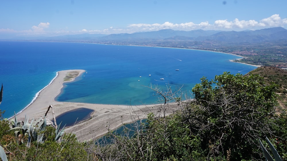 Veduta aerea del Mar Blu durante il giorno