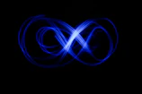 blue and white light illustration