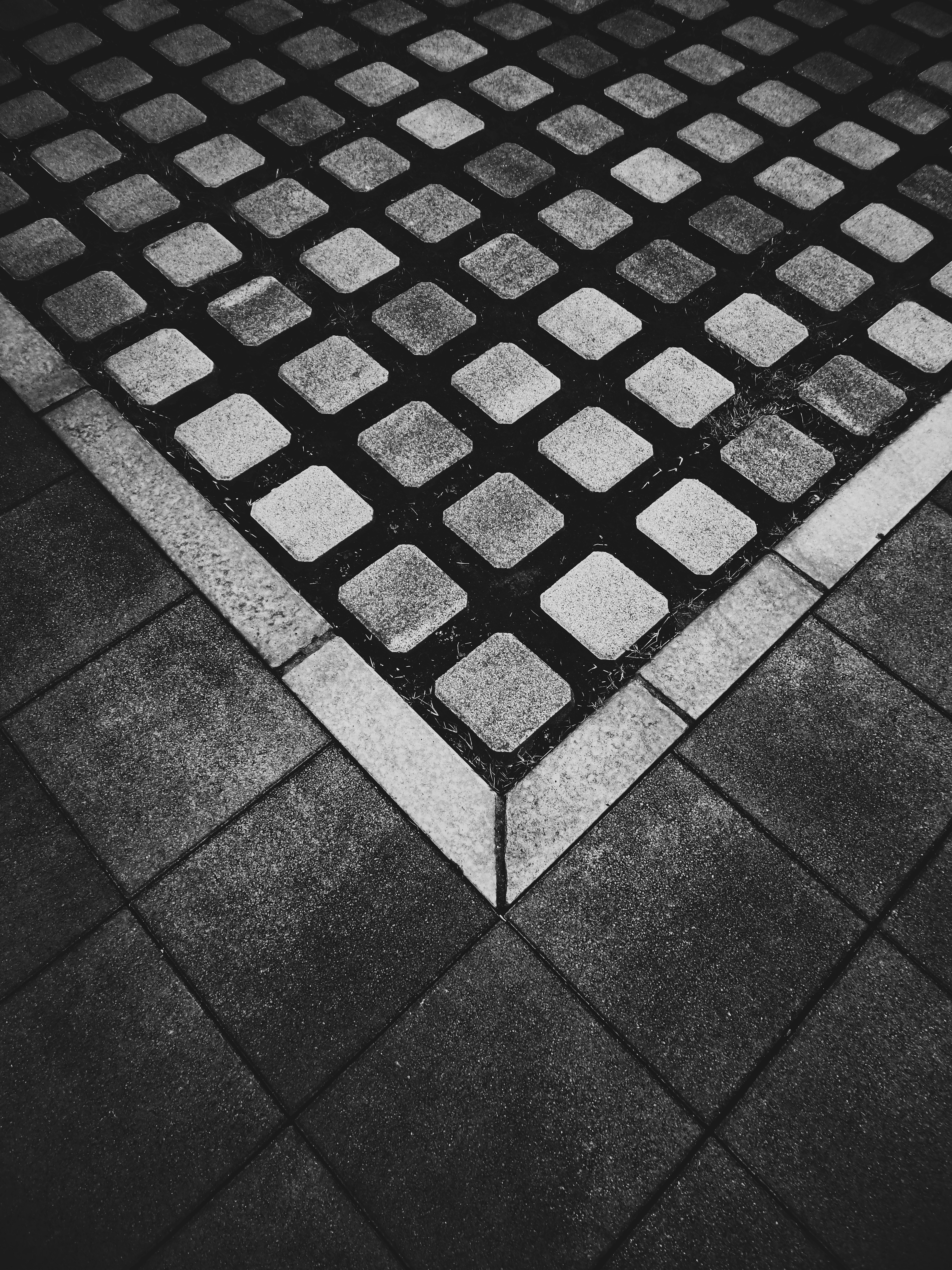 Black and white square floor tiles photo Free Grey Image on Unsplash