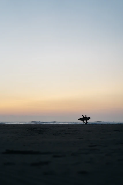 person riding on horse on beach during sunset