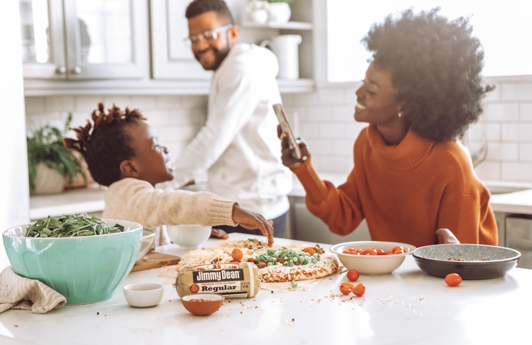 smiling family