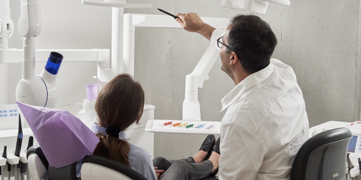 Image d’un souriresain et éclatant