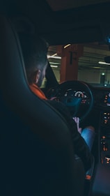 Screenshot of a taxi and driver management platform interface with a dark mode theme.