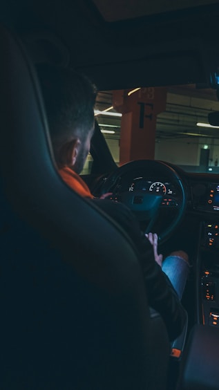 Screenshot of a taxi and driver management platform interface with a dark mode theme.