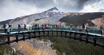 Back in the summer of 2019 I took a trip to Banff National Park in Canada. On one of the days there, I went on the Columbia Ice Adventure tour which was INCREDIBLE. I went up on the Athabasca Glacier, drank some fresh melt glacier water and once that part of the tour was done we were all taken to the Icefields Skywalk which is a little unnerving (glass floor suspended 900ft high) but such a cool experience!