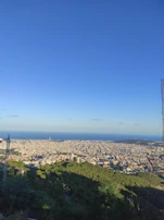 A panoramic view of Portsmouth with digital overlays symbolizing AI connectivity and empowerment.