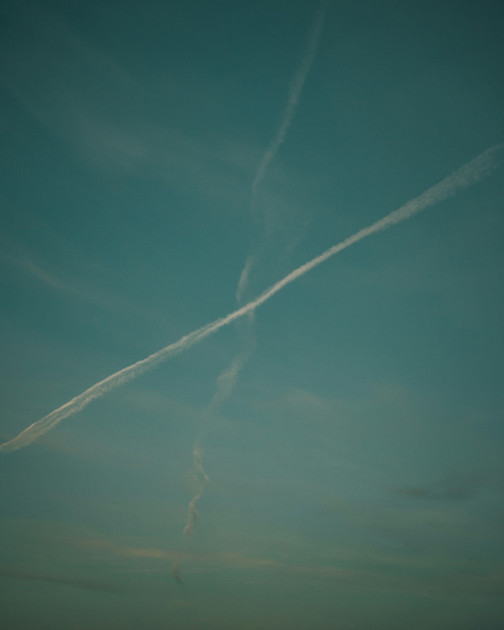 white clouds and blue sky