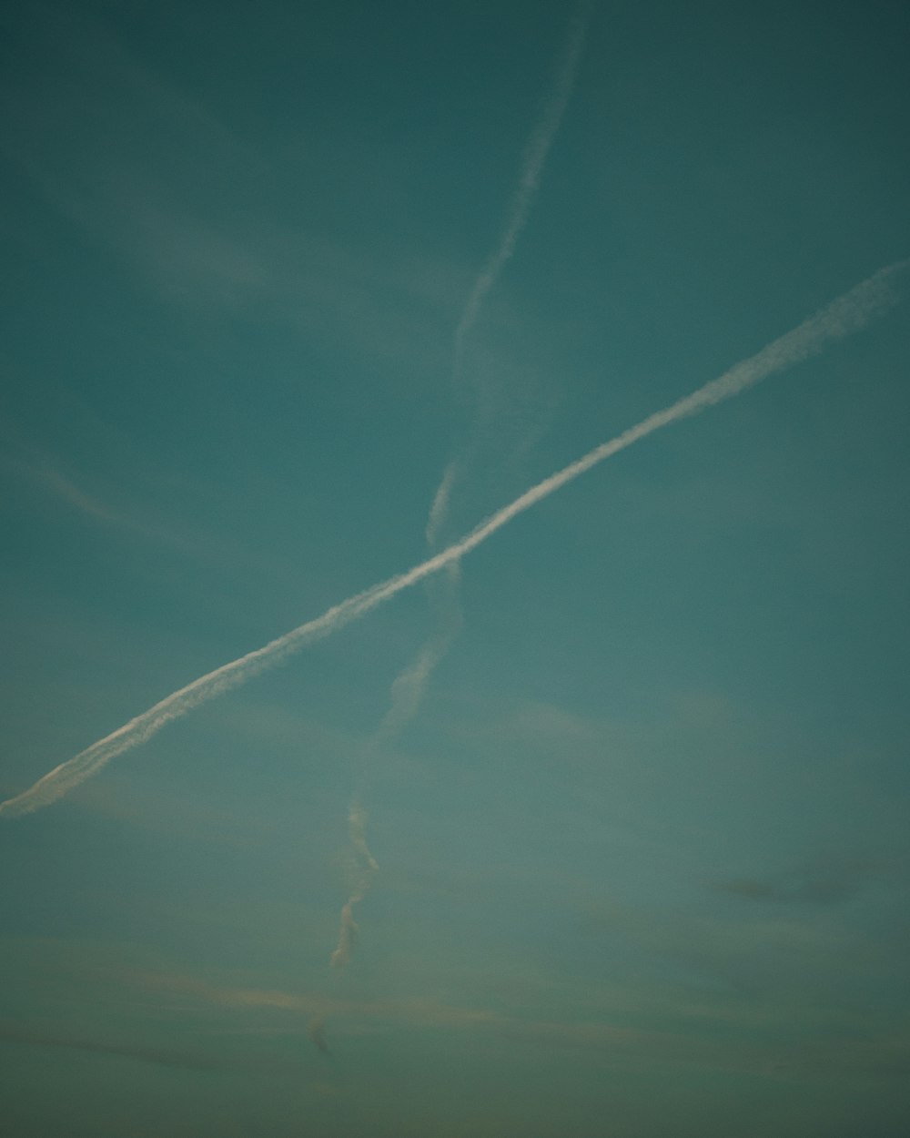 white clouds and blue sky