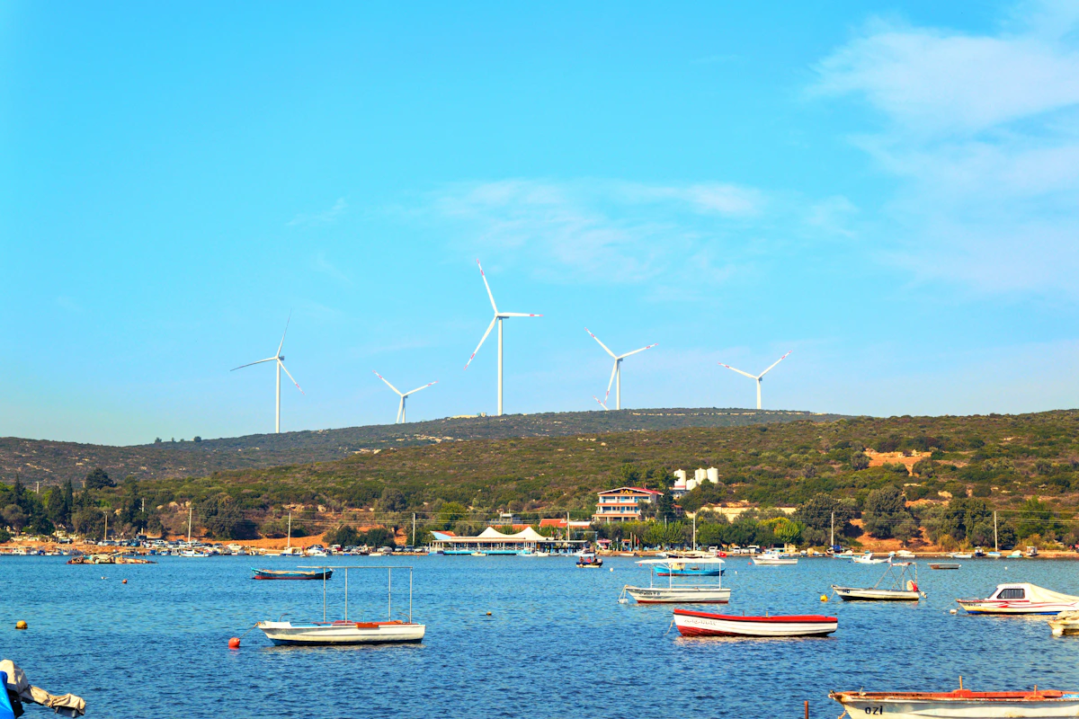 Terminal de exportación de gas natural licuado en la costa