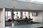 people sitting on chair inside building