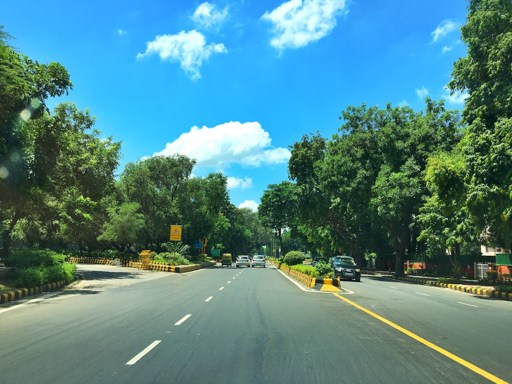 cars on road during daytime