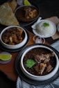 cooked food on white ceramic plate