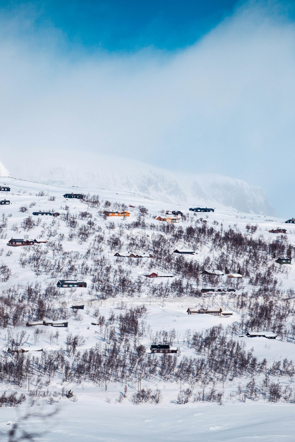 white snow covered mountain during daytime