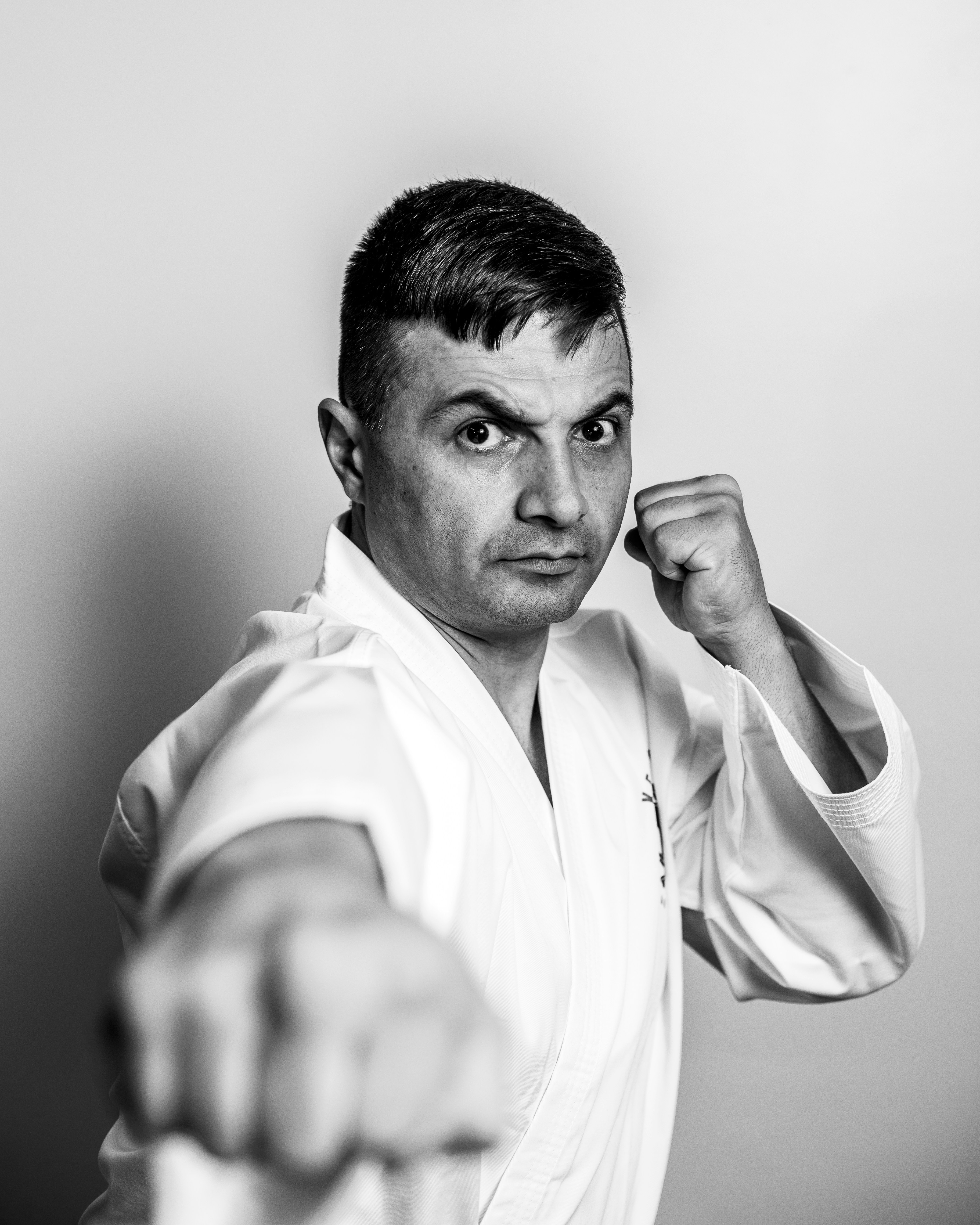 man in white dress shirt