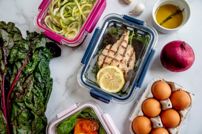 cheap meals and prepping in containers for adhd moms