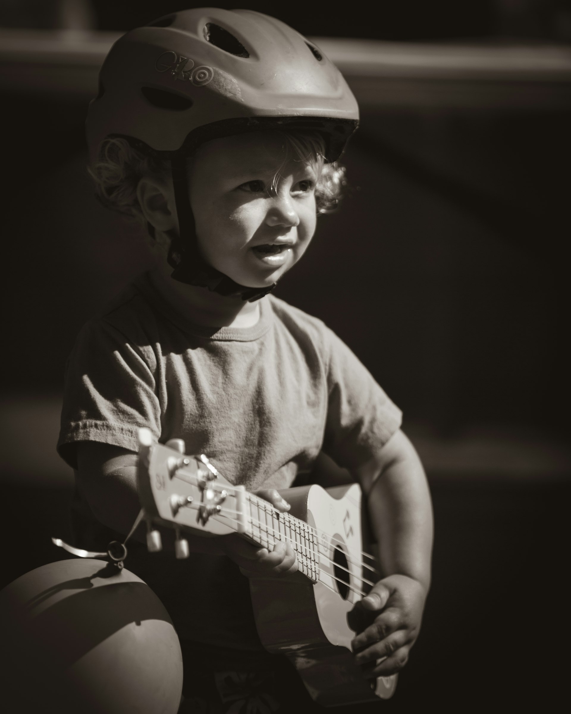 Young musician