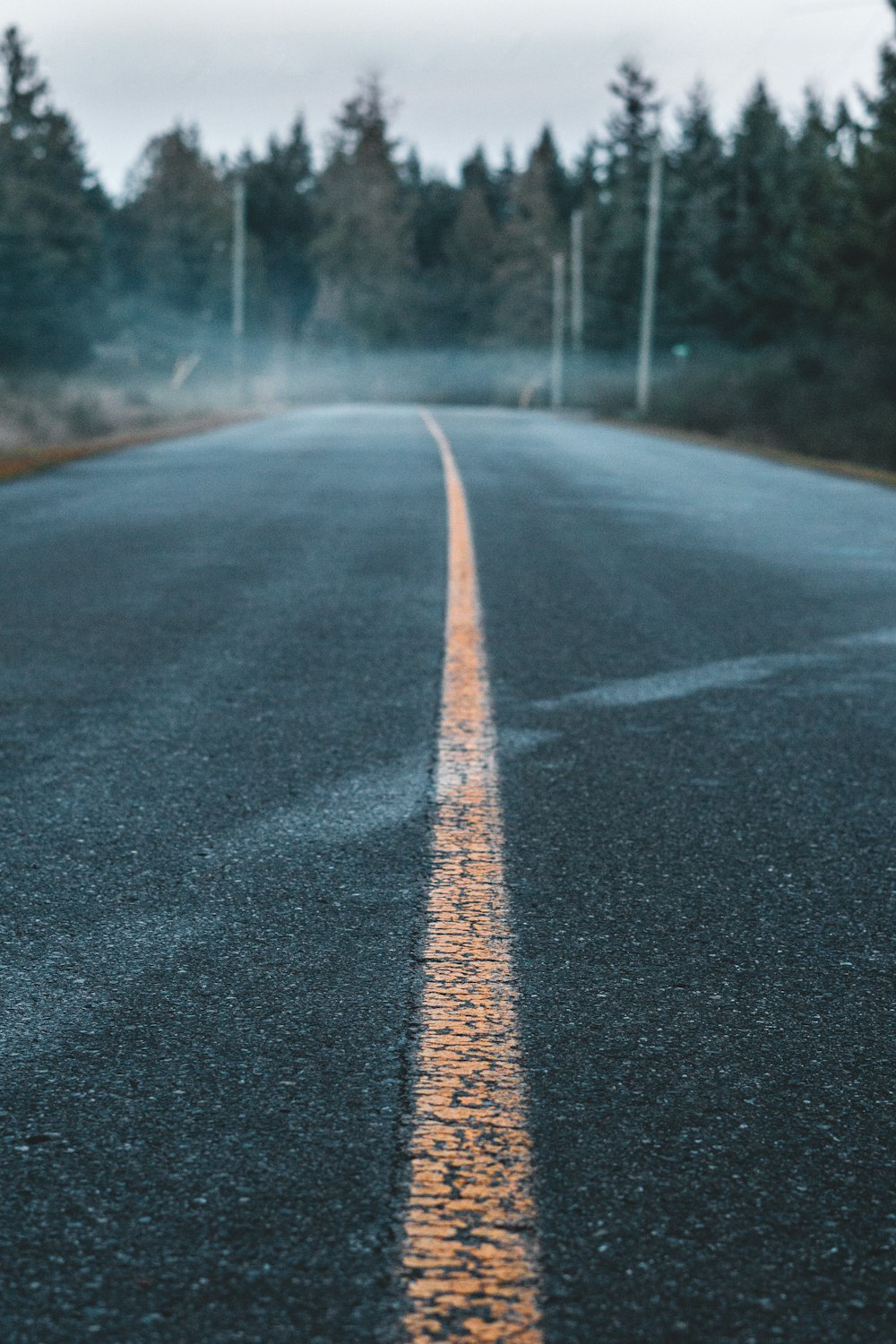 grey concrete road during daytime