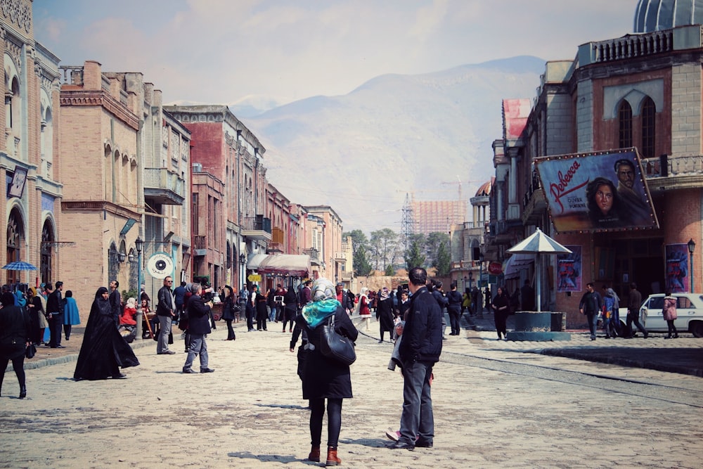 people walking on street during daytime