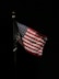 us a flag on pole