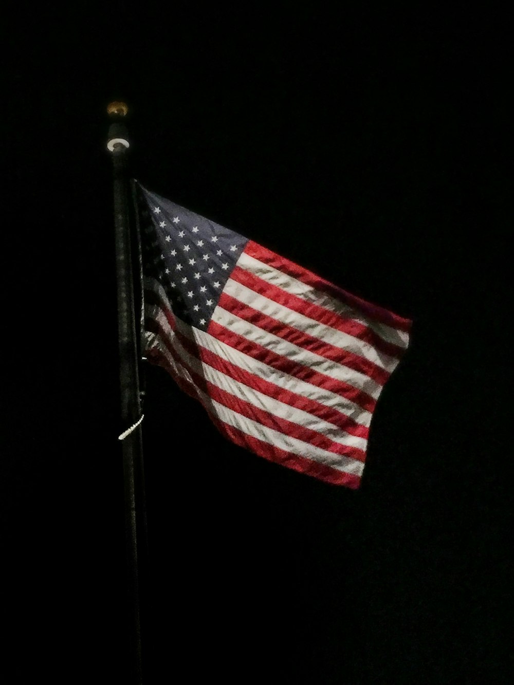 미국 극에 국기