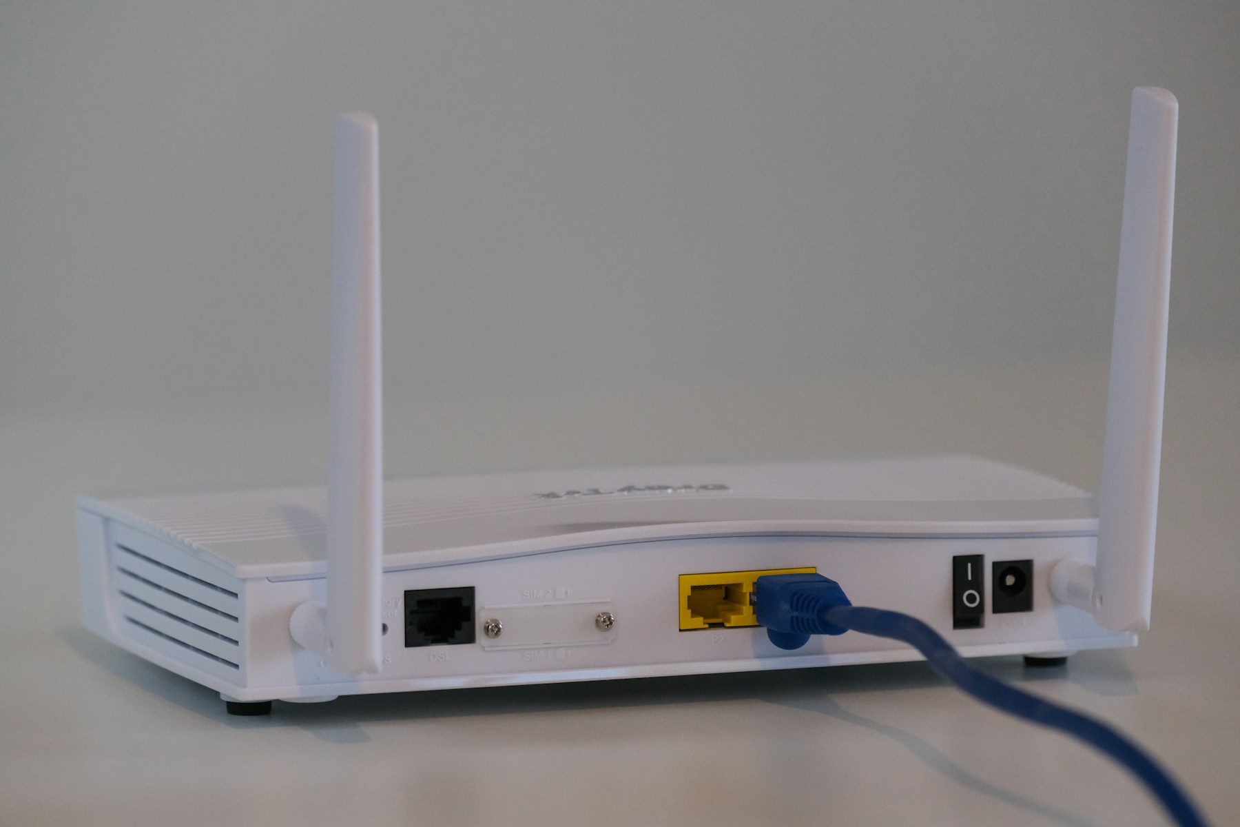 Fiber internet connection