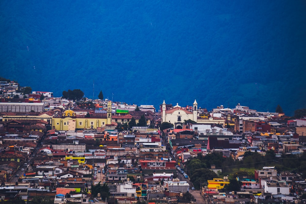 aerial view of city buildings during daytime