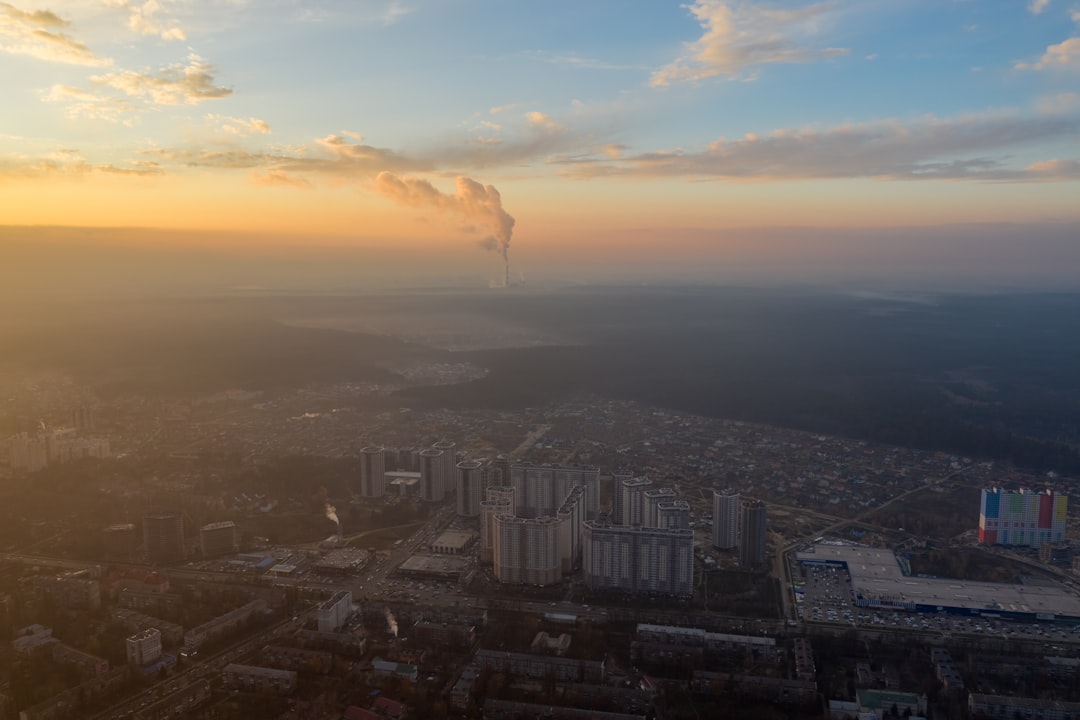 aerial view of city buildings during daytime