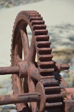 Close-up of engine gears smoothly operating with enhanced lubrication