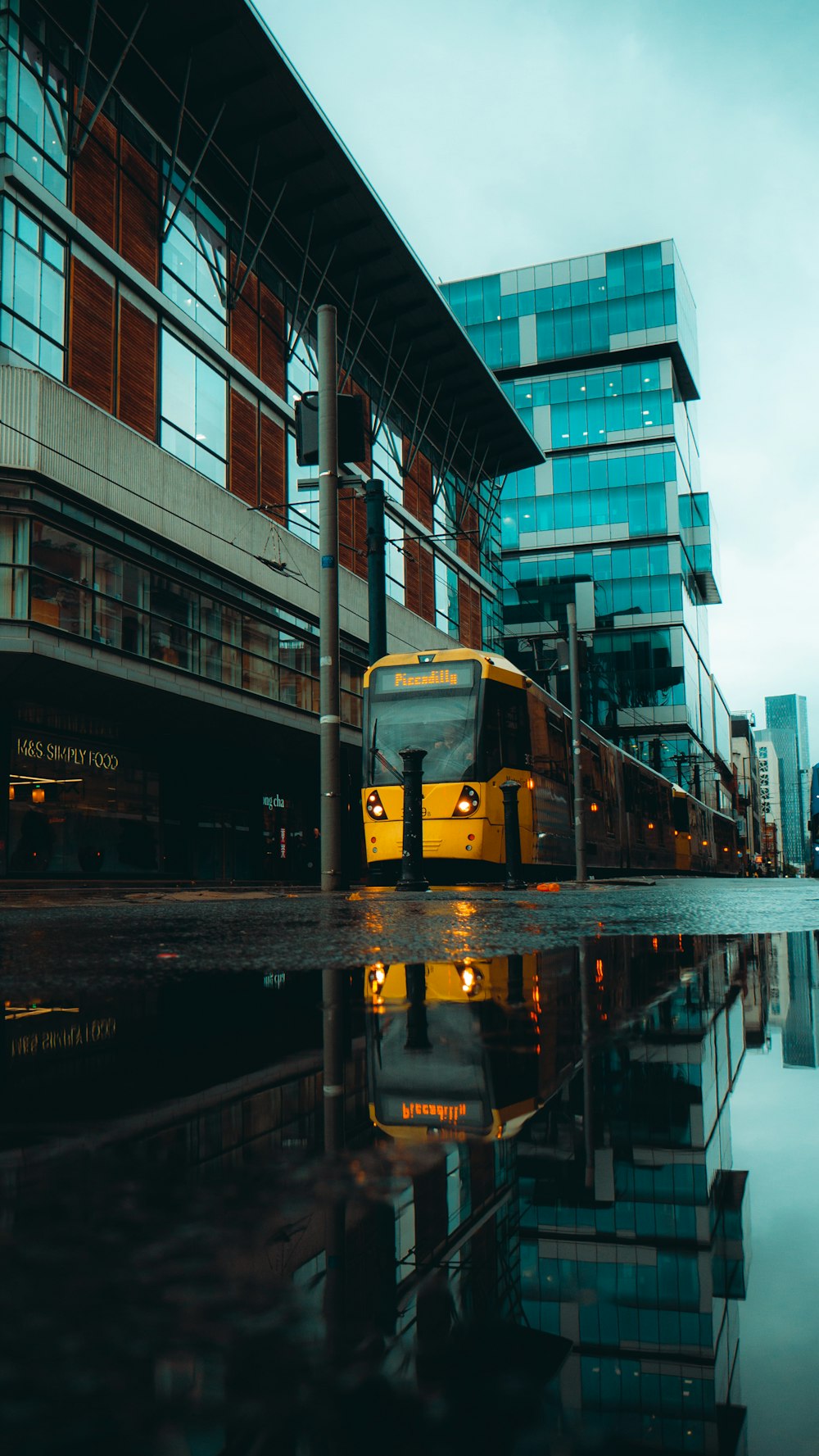 white and black bus on road near building during daytime