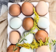 white & brown egg -topic-how much protein per day for lean