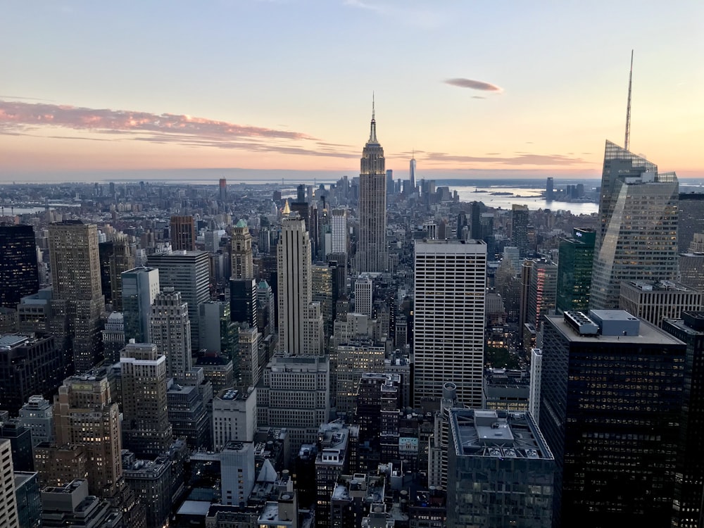 aerial view of city buildings during daytime