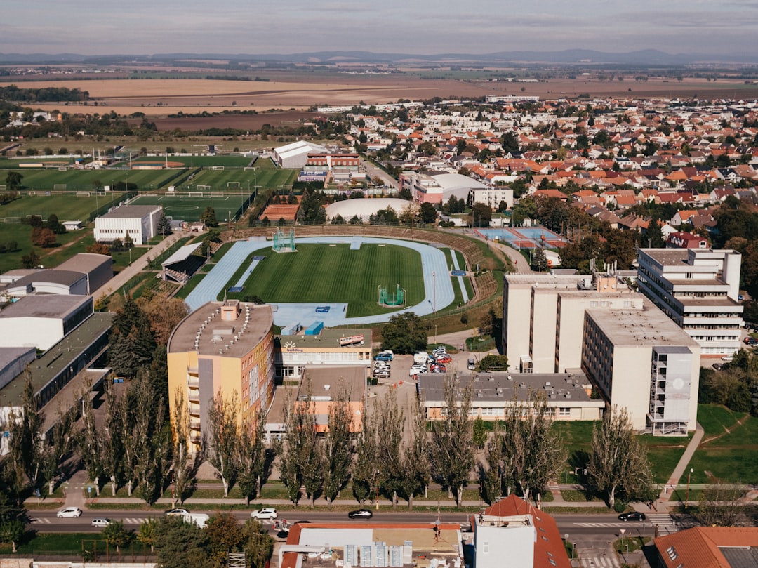 aerial view of city during daytime