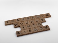 brown wooden blocks on white surface