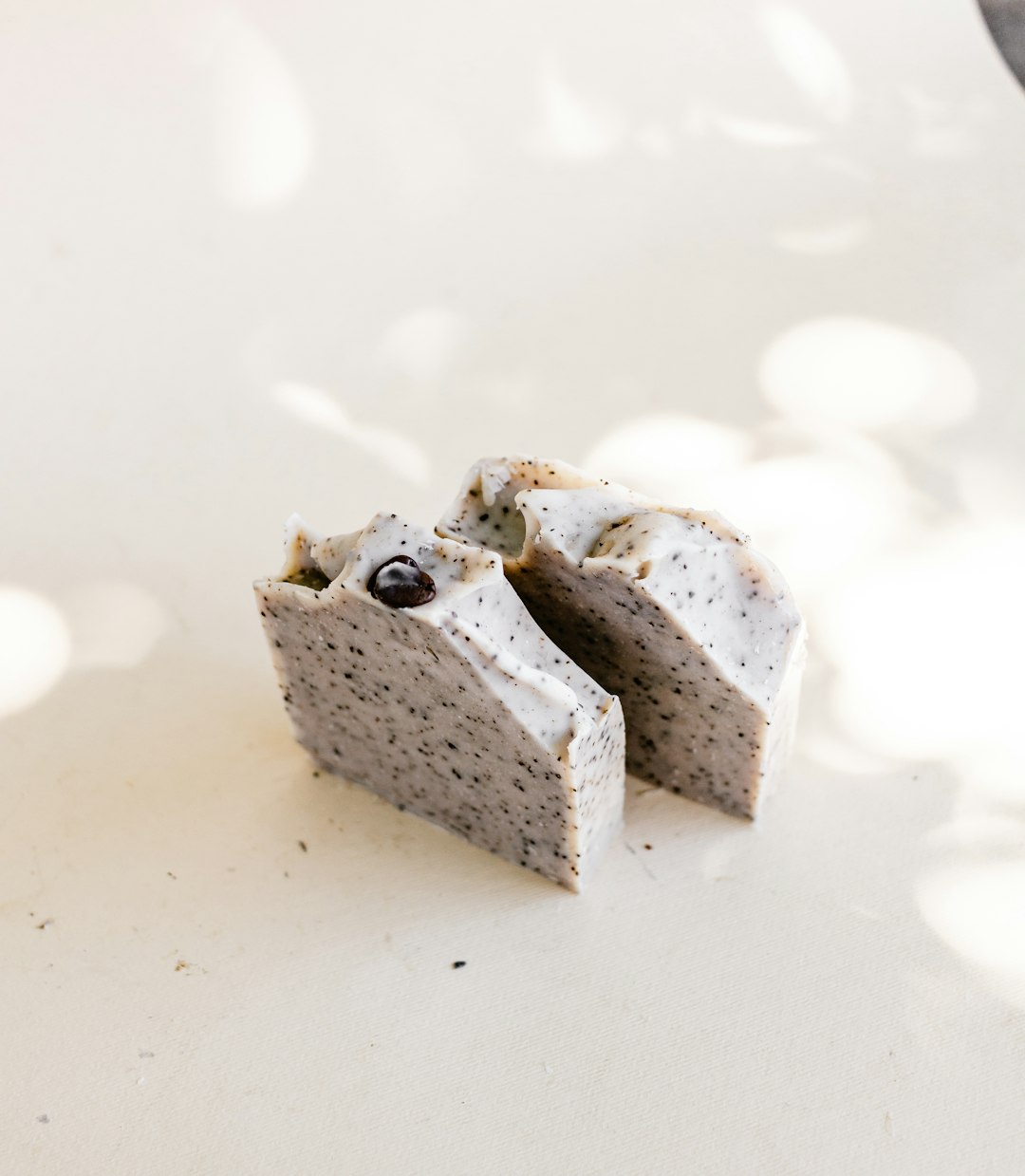 brown bread on white table