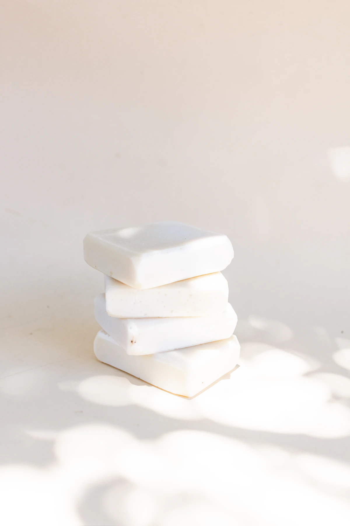 Handmade soap, placeholder — swap for the father-daughter photo from the brand board