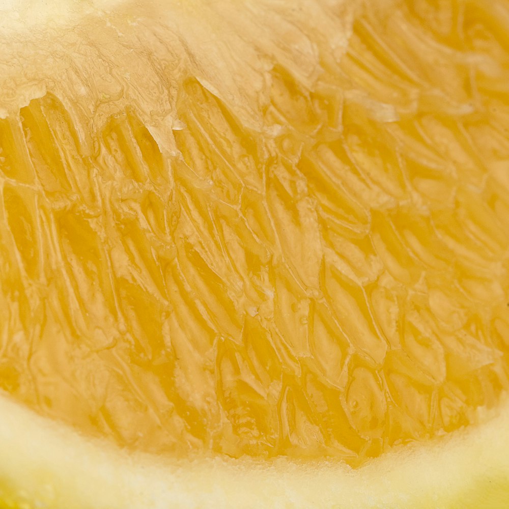 yellow and white lemon fruit