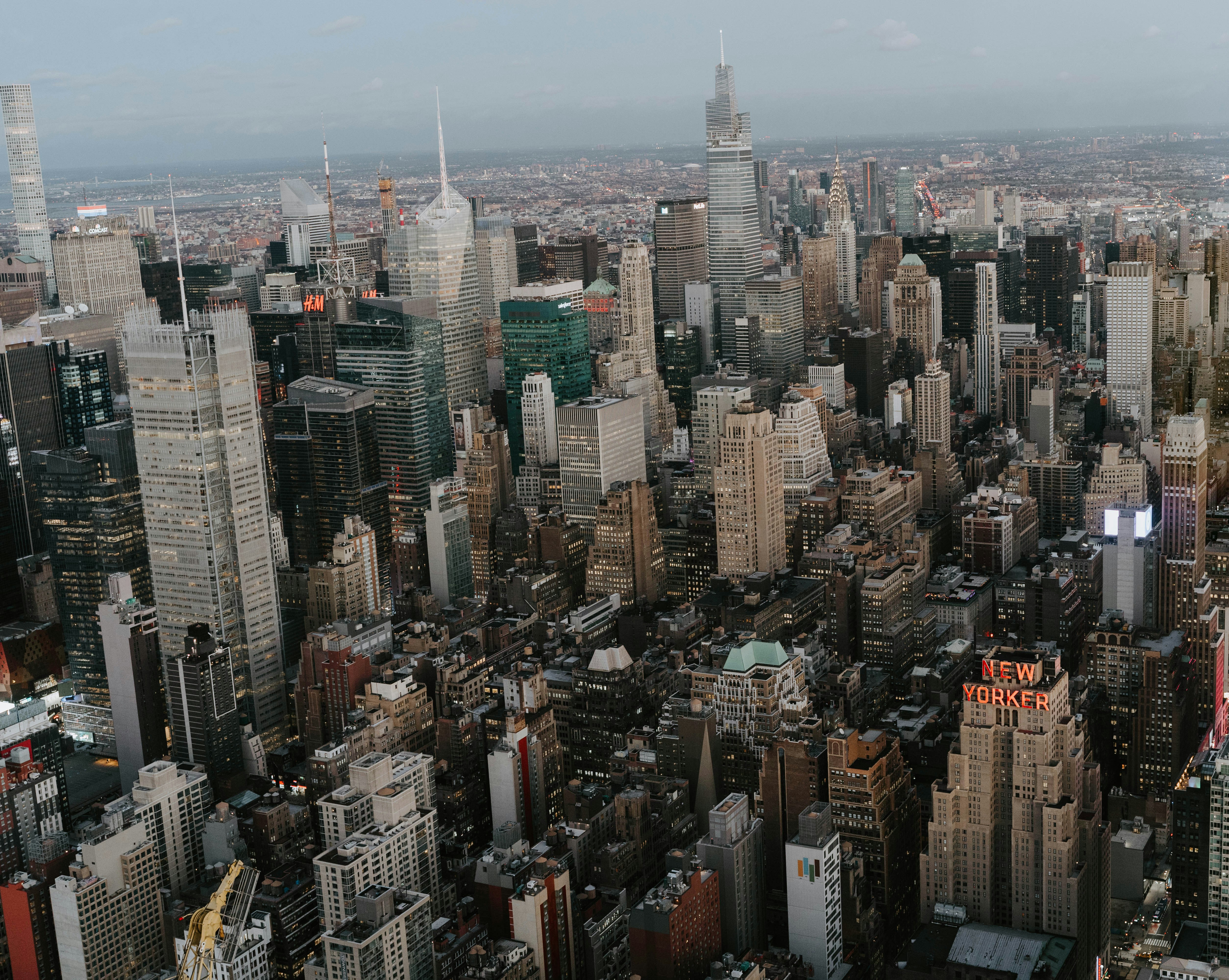 aerial view of city buildings during daytime