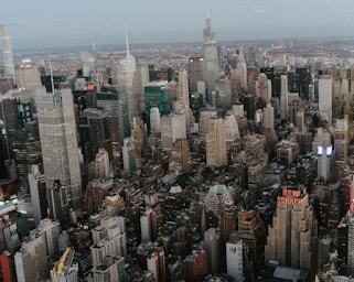 aerial view of city buildings during daytime