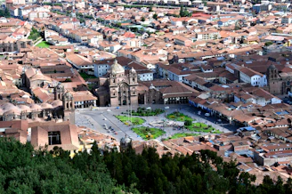 aerial view of city buildings during daytime