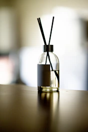 Close-up of an exclusive scent diffuser creating a welcoming atmosphere.