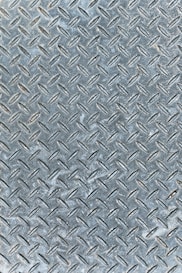 grey and black leather textile
