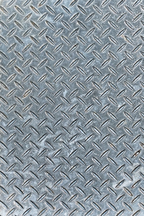 grey and black leather textile