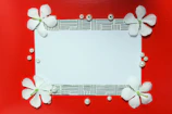 Pale yellow card with bold black border featuring a photo placeholder for a colorful rice dish.