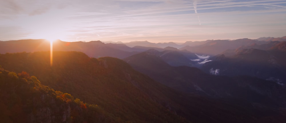 mountains under blue sky during daytime