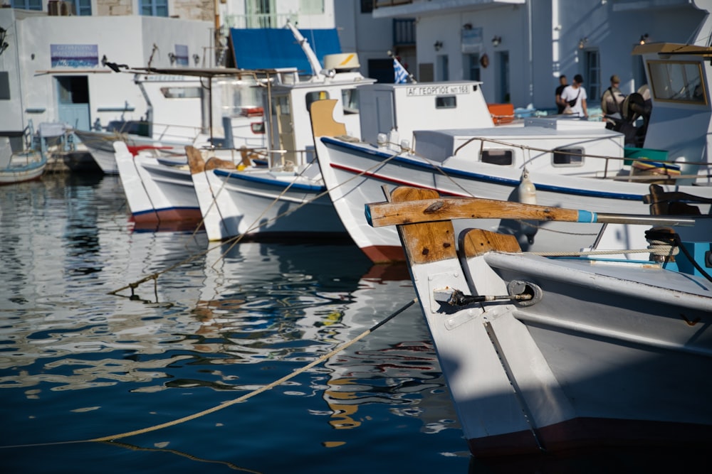 white and brown boat on body of water during daytime